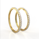 Avarta Jewellery Cosmic Sparkle 20 Cents Each Lab Diamond Bangle
